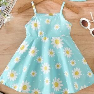 Girls light blue summer dress 18-24 months